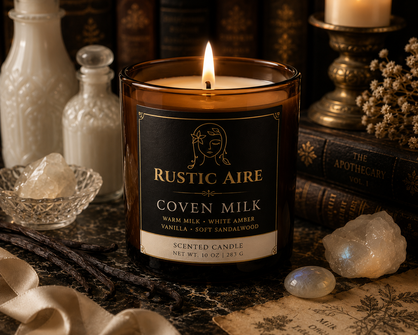 Coven Milk Candle