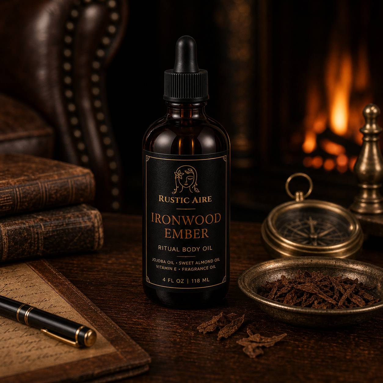 Ironwood Ember Body Oil